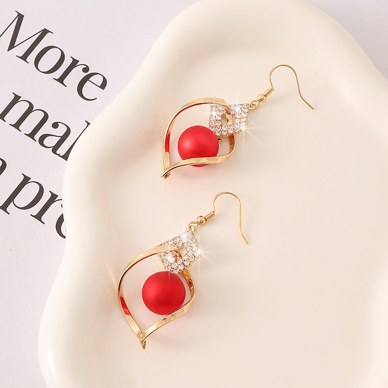 Women'S Fashionable Temperamental All-Match Earrings